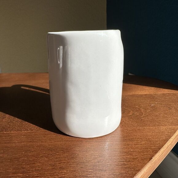 Rae Dunn Mug by Magenta Hop To It Mug White with Pink Inside New Easter Spring - Picture 5 of 6